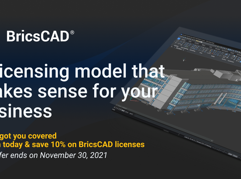 BricsCAD flexible licensing